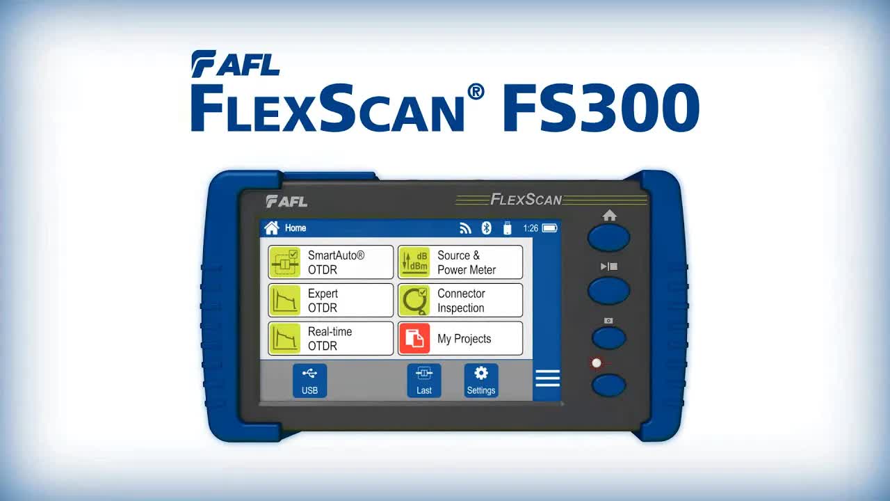 Flexscan FS 300：全能型 OTDR 为光纤网络问题提供高效解决方案