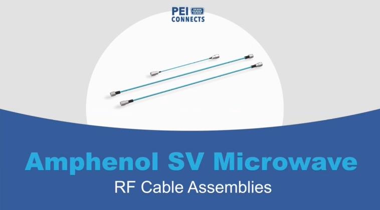 Amphenol高频电缆：精密性能满足苛刻环境