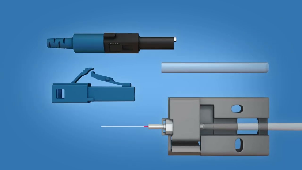 LC Fuse Connect光纤连接器终端步骤详解