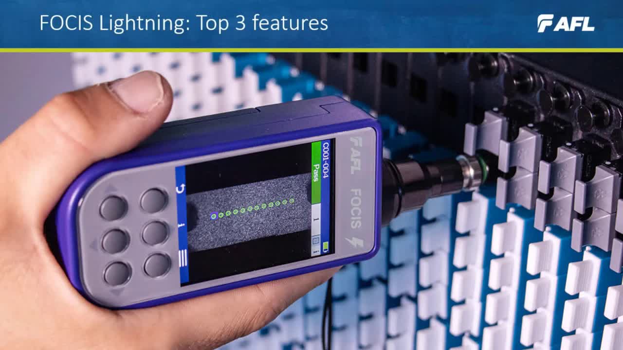 轻便高效：Focis Lightning提升光纤连接器检测体验