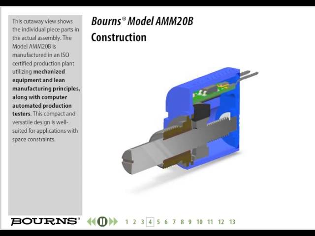 AMM 20B传感器详解：多圈旋转测量的创新解决方案