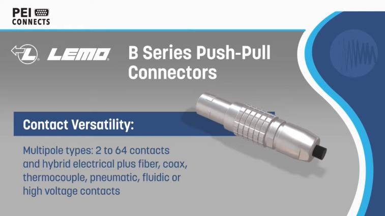 高密度多极连接器：Lemo B系列全面解析