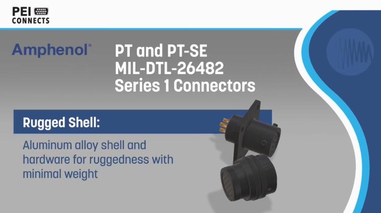 小身材大容量：Amphenol PT系列D2774 26482连接器的优势