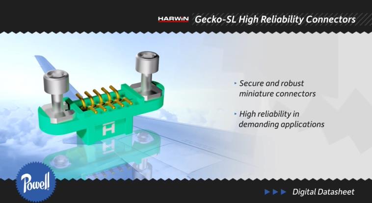 高可靠性连接解决方案：Harwin Gecko SL 连接器全面介绍