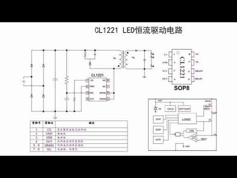 掌握CL1221芯片：高效LED横流驱动电路设计指南