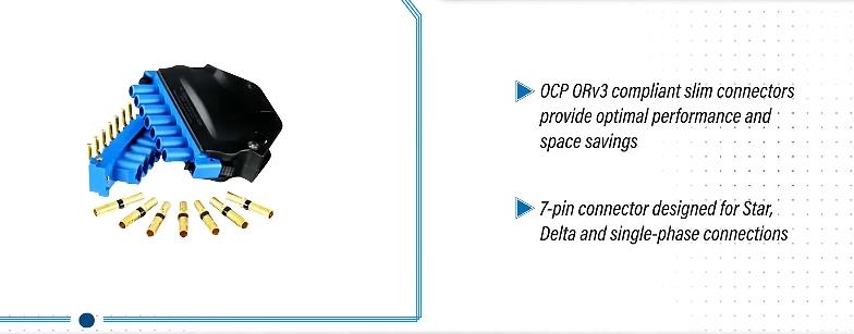 Positronic OCP ORV3：空间节省与高性能的电源管理连接器