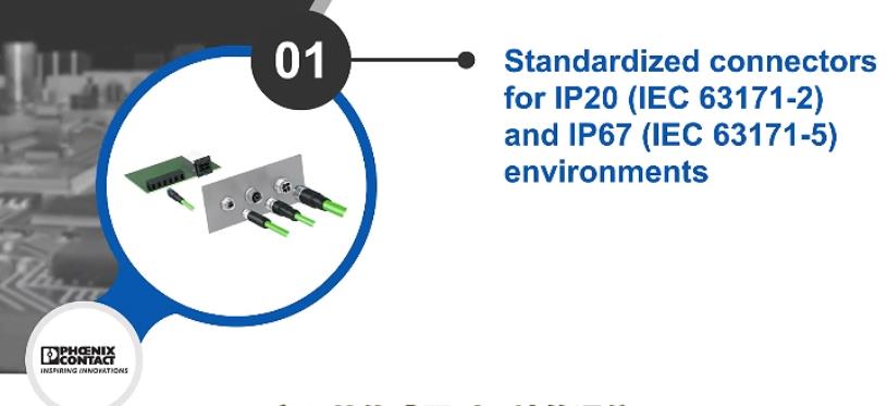 单对以太网连接器：Phcenix Contact的创新数据传输解决方案