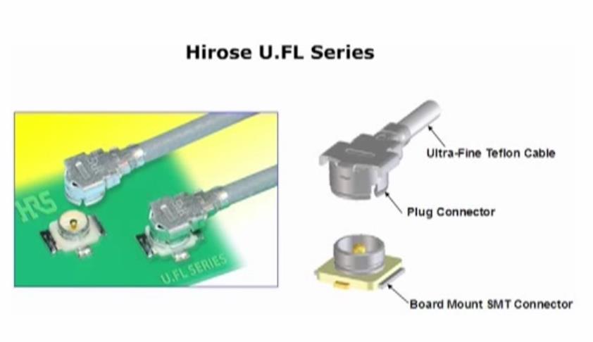 微型连接器的先锋：HRS U.FL和W.FL系列介绍