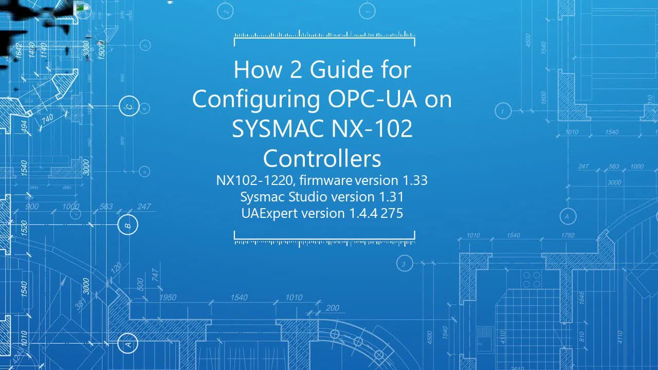 如何配置SYSMAC NX-102上的OPC-UA服务器