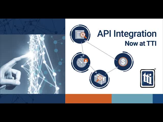TTI推出全新API接口，优化企业供应链管理