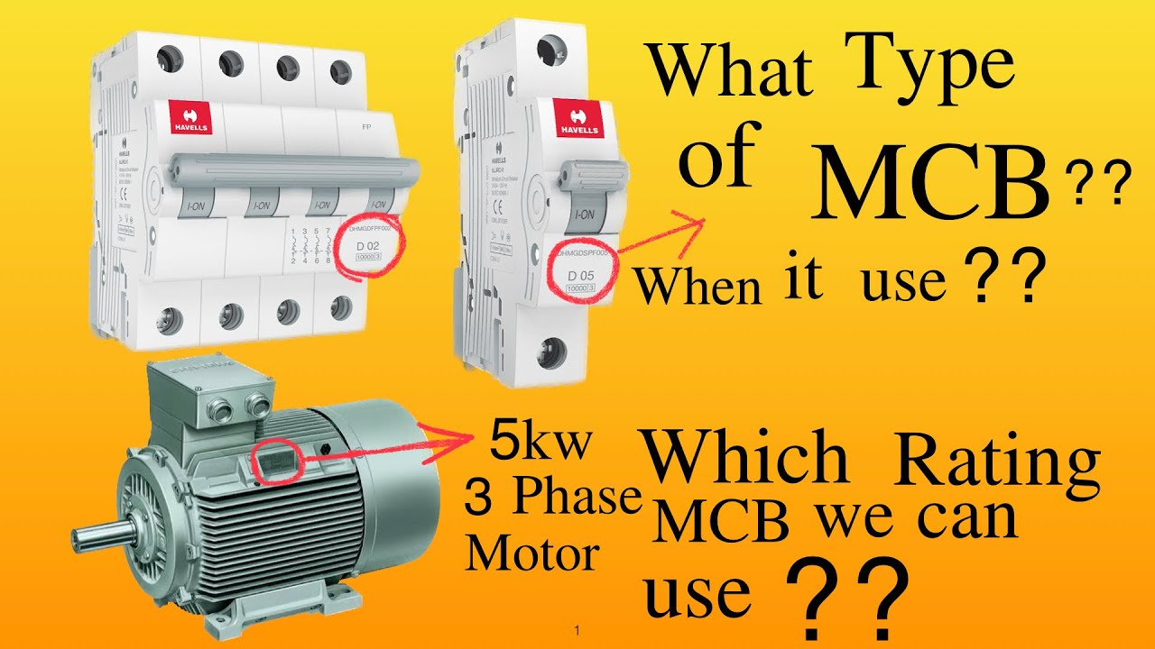 MCB微型断路器详解：如何选择适合的额定电流 