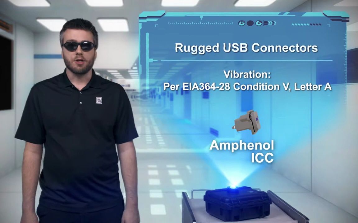 Amphenol Rugged USB连接器：耐用与高速兼得  