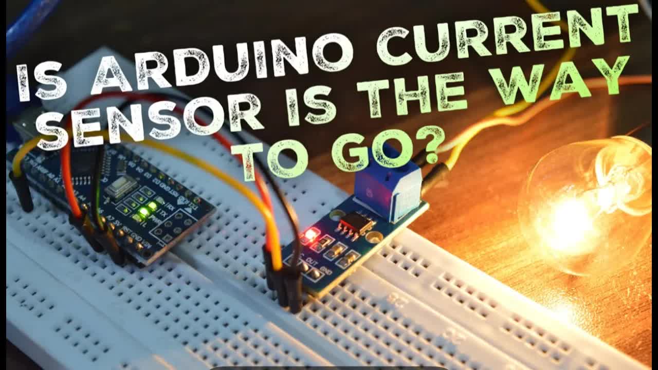 手把手教你用Arduino电流传感器测电流 