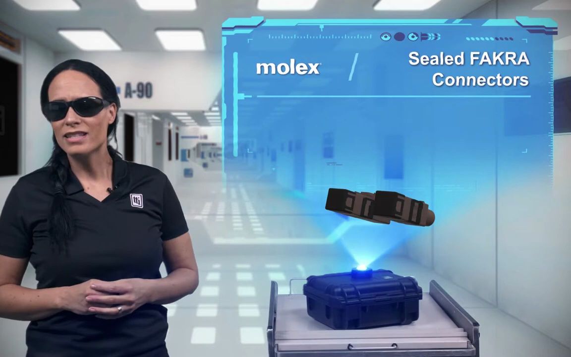 Molex Sealed FAKRA连接器：汽车电子的高性能选择  