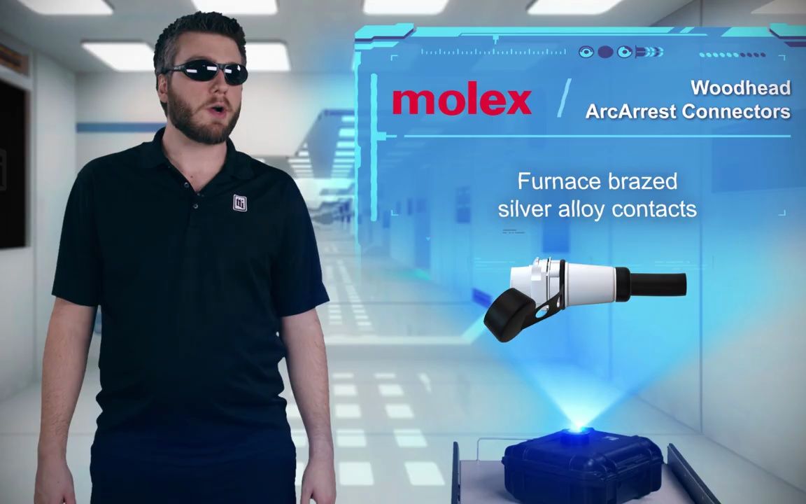 工业设备断电安全的终极选择——Molex Woodhead ArcArrest 连接器解析