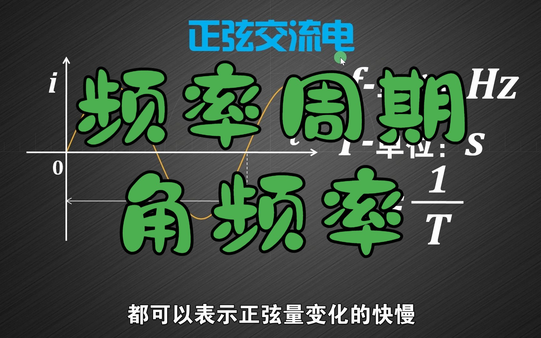 正弦交流电的三大要素：频率、幅值与初相角的深入解析