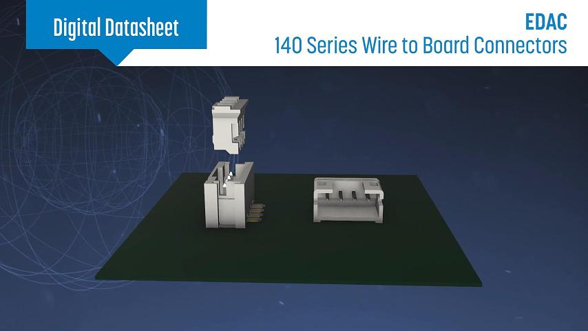 高密度连接专家：EDAC 140系列连接器的工业解决方案 