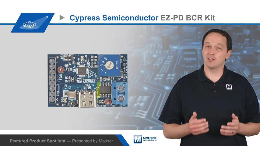 赛普拉斯EZ -PD BCR控制器简化USB C转换 