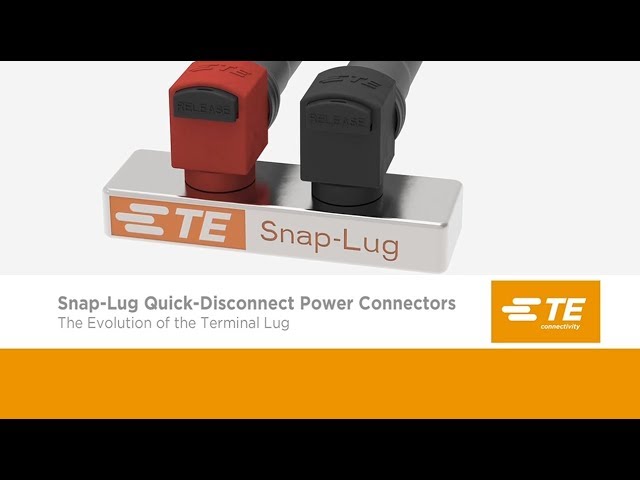 TE Connectivity Snaplug连接器：打造快速、安全的电源连接新标准 