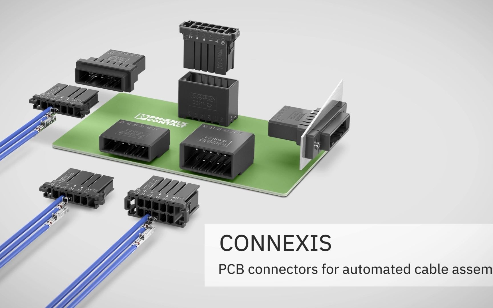 菲尼克斯高效自动化布线解决方案：Connexis PCB连接器解析