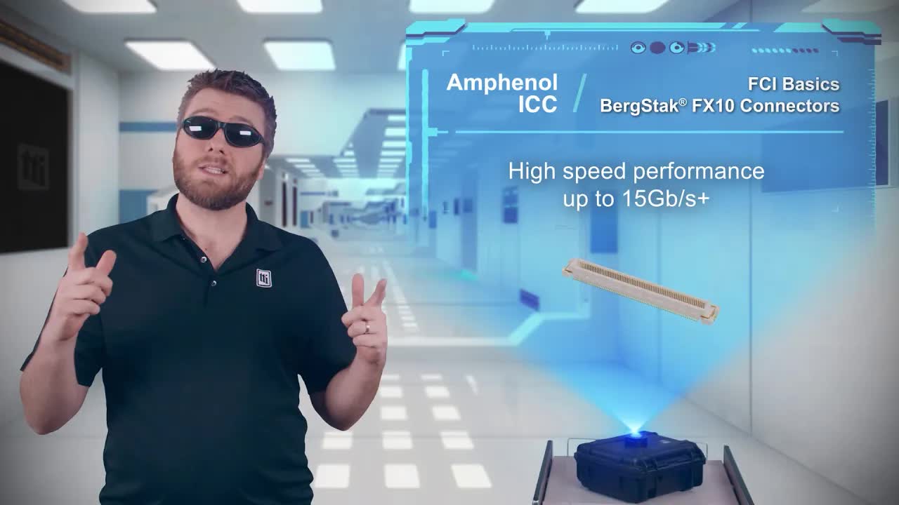 高速数据传输的理想选择：FCI Bergstak FX10连接器 