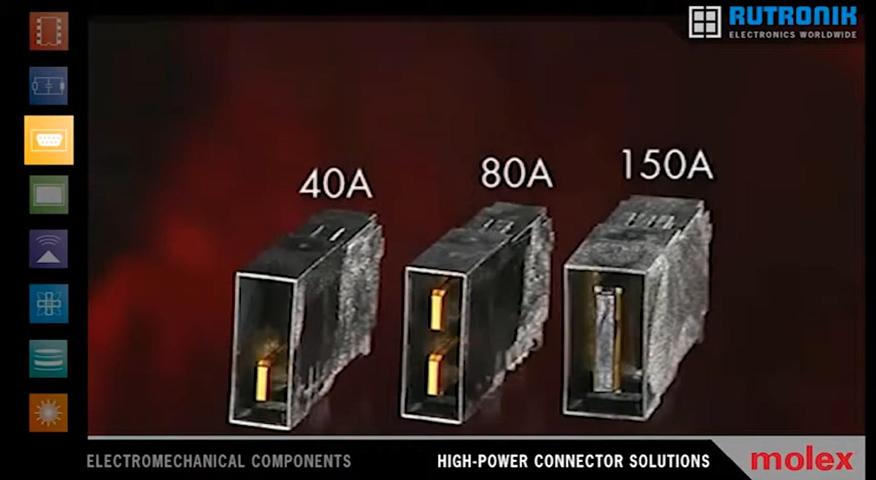 Molex极限电力连接器：为高功率传输带来全新解决方案 