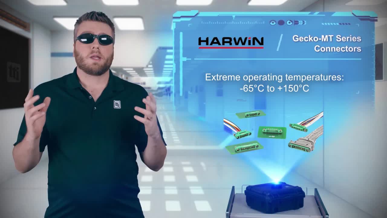 轻量化与高性能兼备：Harwin Gecko MT连接器详解 