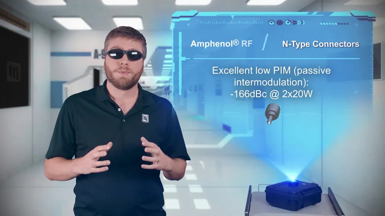 Amphenol RF n型连接器：高频与耐用性兼备 