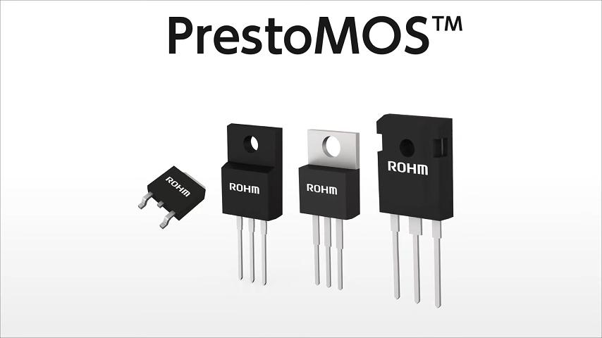 罗姆Presto Moss MOSFET：快、节能的功率解决方案” 