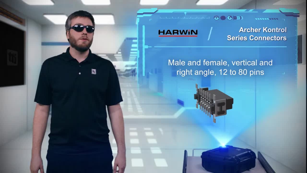 Harwin Archer Control：高可靠性工业连接器的选择 