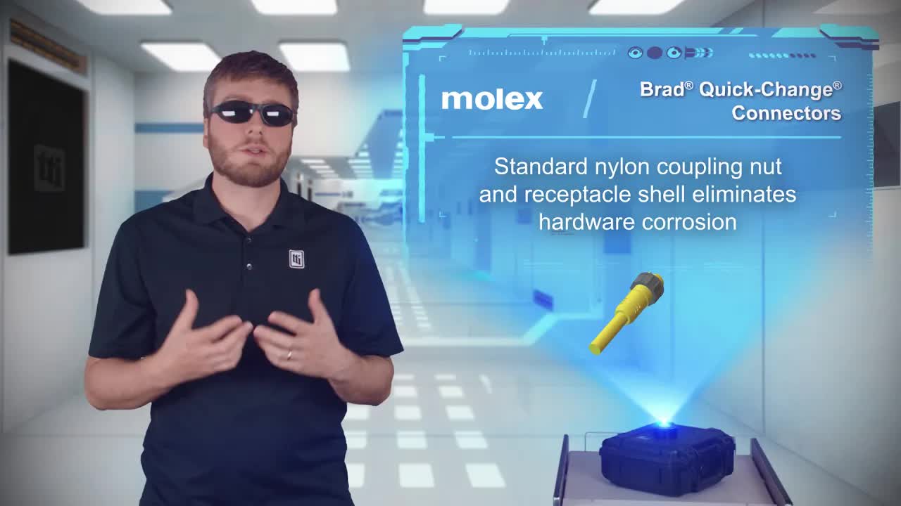 Molex Brad Quick Change连接器：极端环境中的可靠选择 