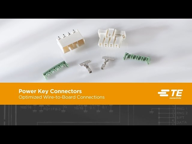 Te Connectivity推出5mm电源键连接器，提升组装效率与安全性 