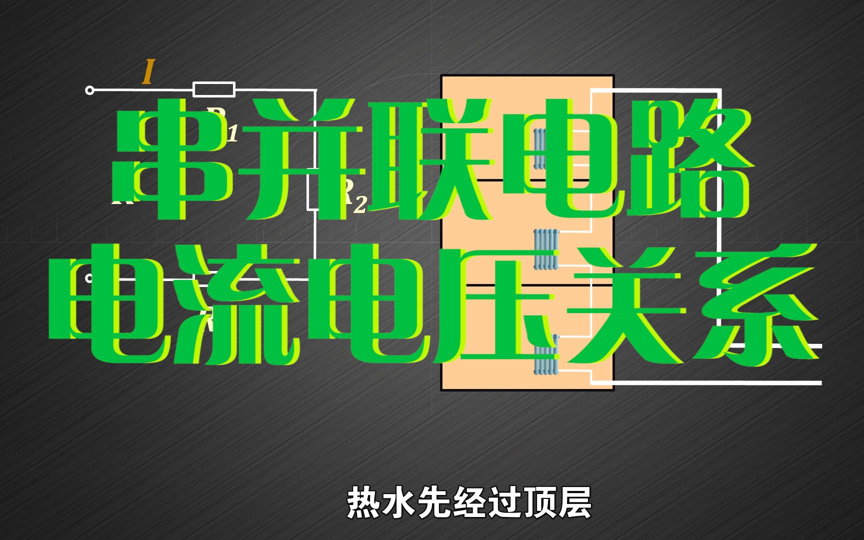 电阻串联与并联电路解析：电流电压关系详解