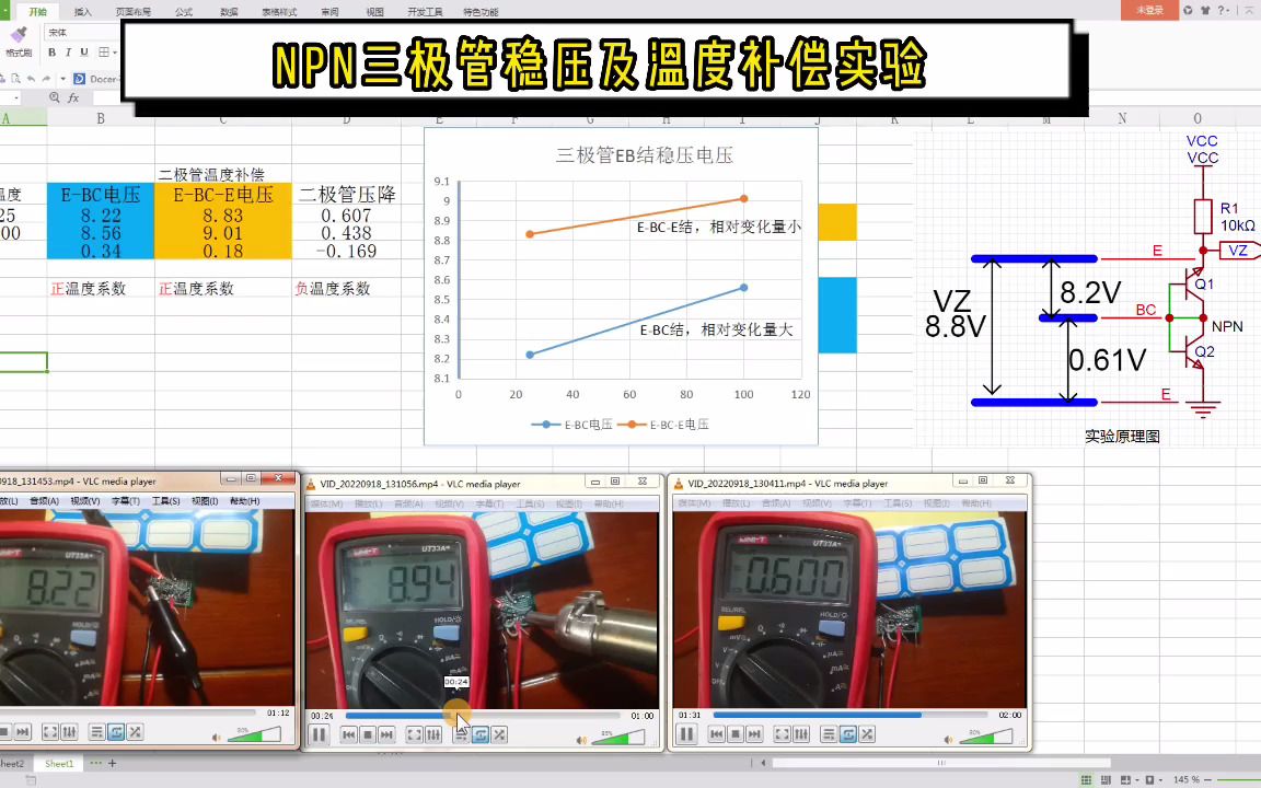 如何利用温度补偿优化NPN三极管稳压